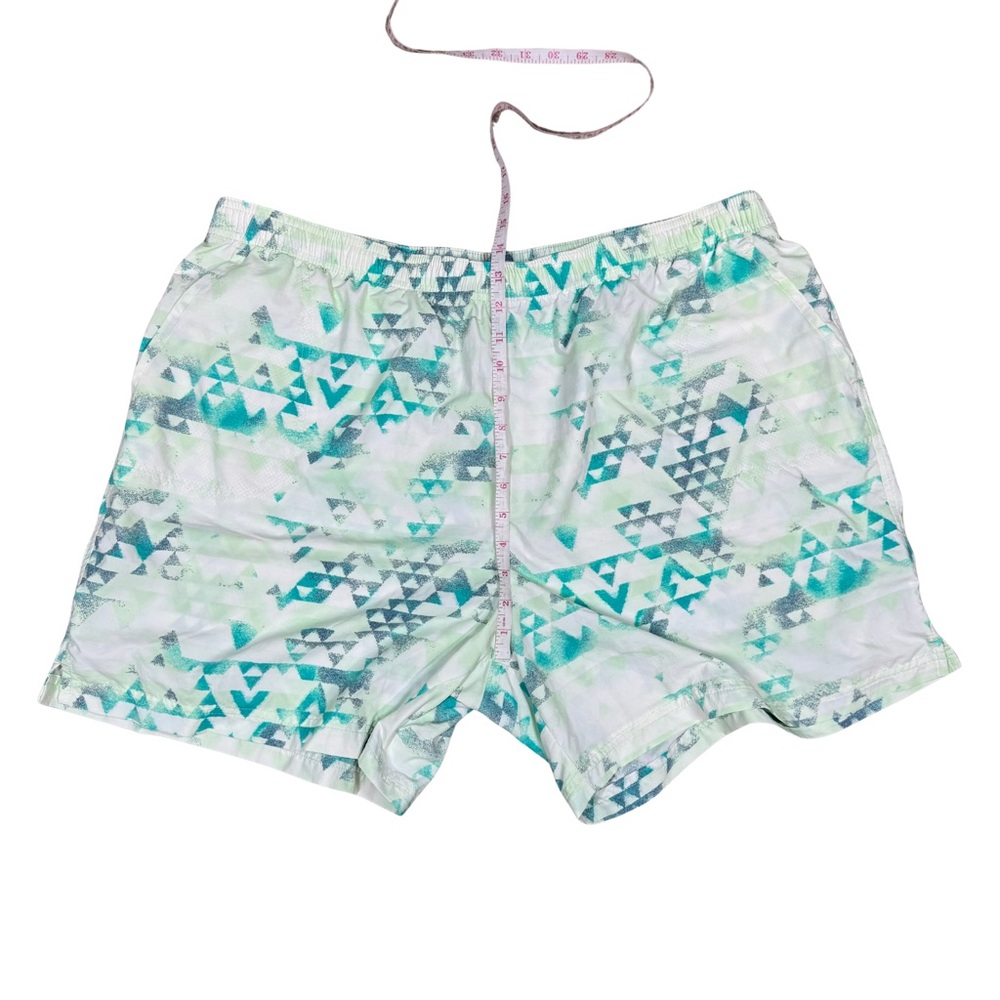 Columbia 2x Printed Shorts Drawstring Swimming Hiking Camping Breathable Light - Picture 9 of 10